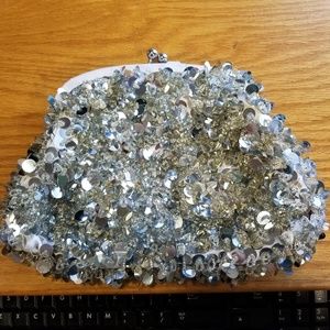 VINTAGE Beautiful Beaded & Sequined Bag